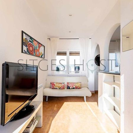 Apartamento Alojáte en una torre sobre el mar Sitges Exterior foto